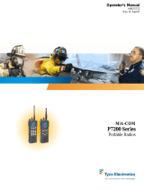 Tyco Electronics M/A-COM P7200 Series User manual