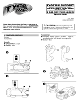 Mattel TYCO R/C Super Dozer Radio Control Vehicle 49mhz User manual