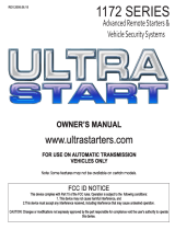 Ultra Start 1172 SERIES User manual