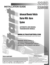 Ultra Start 2250 User manual