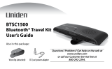 Uniden BTSC1500 User manual