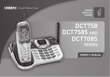 Uniden DCT7085 User manual