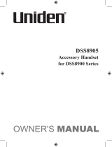 Uniden DSS8905 User manual