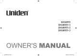 Uniden DSS8955+2 User manual