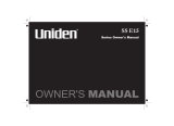 Uniden SS E15 User manual