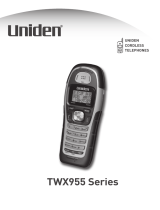 Uniden TWX955 User manual