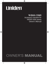 Uniden WDSS 5305 User manual
