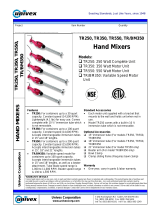 Univex TR/BM350 User manual