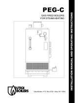 UTICA BOILERS PEG-E User manual