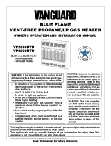 Vanguard Heating VP2000BTD User manual