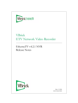 VBrick Systems EtherneTV NVR User manual