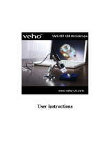 Veho VMS-001 200x USB Microscope Owner's manual