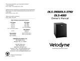 Velodyne DLS-3500 User manual