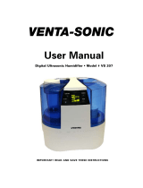 Venta-Sonic VS 207 User manual