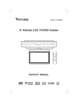 Venturer KLV3913 - 12" 720p LCD TV/DVD Combo User manual