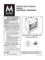 Majestic ODGSR36A User manual