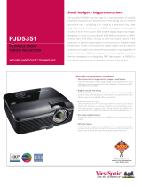 ViewSonic PJD5351 User manual