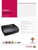 ViewSonic PJD6211 User manual