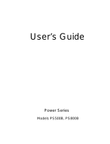 OPTI-UPS PS800B User manual