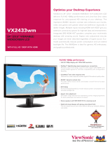 ViewSonic VX2433WM User manual