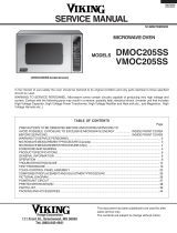 Viking DMOC205SS User manual