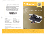 Villaware Krumkake 3900 User manual