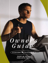 Vision Fitness X6000 User manual