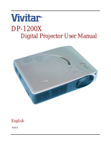 Vivitar DP-1200X User manual