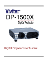 Vivitar DP1500 X User manual