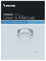 Vivotek FD8361 Dome User manual