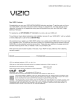 Vizio M550NV Razor LED User manual