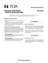 TOA PC-5CL User manual