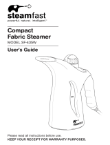 Steamfast SF-435W User manual