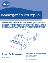 VTech Battery Charger 201600 User manual