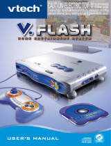 VTech V.Flash Home Edutainment Learning System User manual