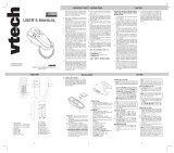 VTech VT1121 User manual