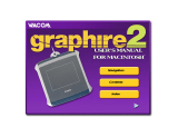 Wacom Graphire 2 User manual