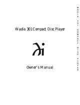 Wadia Digital 301 User manual