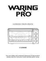 Waring CO900 User manual