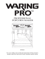 Waring WPM25 User manual