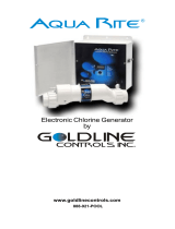 Gold Line Electronic Chlorine Generator User manual