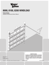 Wayne-Dalton 8100 Windload User manual