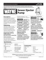 Wayne 332200-001 User manual