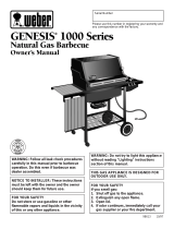 Weber 700 Series User manual