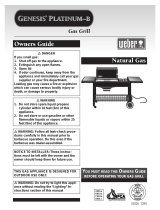 Weber GENESIS PLATINUM B NG User manual