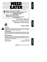 Weed Eater 115254226 User manual