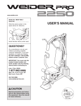 Weider WESY1955 User manual
