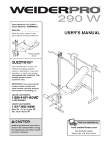 WeiderPro WEBE0938 User manual