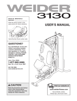 Weider GGSY3066.1 User manual