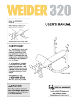 Weider WEBE0931 User manual